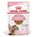 Royal canin kitten sterilised en sauce pour chatons 12x85g