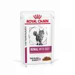 Royal canin renal boeuf nourriture humide pour chat 12x85g Royal canin renal boeuf nourriture humide pour chat 12x85g