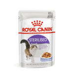 Royal canin sterilised en gel�e pour chat 12x85g