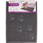 Tapis pour bac a litire tumbi gris 30x40cm