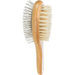 Trixie brosse bambou 2 faces 6x22cm pour chien