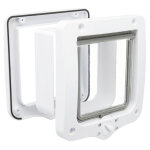 Trixie chati�re 4 positions avec tunnel 20x22cm blanc