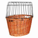 Trixie panier avand de vlo pour chien 44  48  33 cm couleur naturel