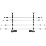 Trixie grille de protection pour voiture avec fixations aux appuies - t�te 105 - 172 cm pour chien
