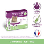 Vectra felis 3 pipettes