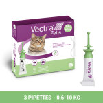 Vectra felis 3 pipettes