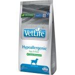 Vet life hypoallergenic croquette pour chiens oeuf & riz 12kg