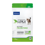 Virbac veterinary hpm kitten pre neutered pour chaton 1, 5kg