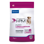 Virbac veterinary hpm puppy large & medium pour chiot 7kg