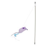 Yogi family canne  pche avec souris nidra lila 40cm