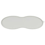 Yogi family tapis de gamelle gris pour chien 50cm