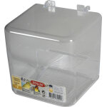 Zolux maison de bain pour oiseaux transparente