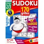 Sudoku 170 grilles (niveau 2 / 3)
