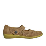 Ballerines confort femme marron semelles souples lady cuir