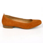 Ballerines femme camel cuir tipo alto cuir