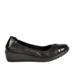 Ballerines femme noir ultra - lger lady confort cuir
