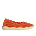 Ballerines femme scalina orange