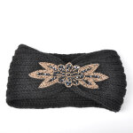 Bandeau femme pour cheveux noir