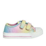 Baskets bb fille multicolore effet tie and dye kokin