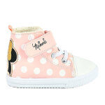 Baskets bb fille minnie rose