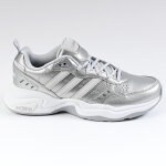 Baskets femme argent adidas strutter cuir