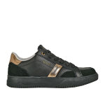 Baskets femme en cuir noir alma cuir