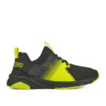 Baskets garon noir et jaune kappa san puerto el kid