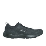 Baskets homme skechers noir cuir