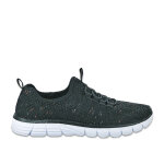 Baskets avec lacets �lastiques femme noir street life