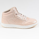 Baskets montantes femme rose street life