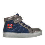 Baskets montantes fille bleu marine chipie