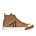 Baskets montantes homme alma planete marron