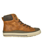 Baskets fourres garon marron wheeling