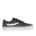 Baskets pailletes fille noir street life