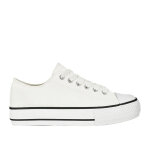 Baskets plateforme femme blanche street life