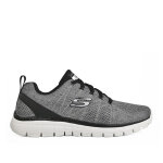Baskets sneakers homme gris skechers