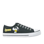Baskets snoopy femme noir