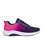 Baskets de sport fille bleu marine et rose gamstar