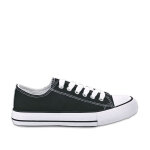 Baskets tennis femme noires et blanches street life