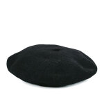 Bret femme en laine noir