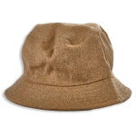 Bob femme effet feutre camel