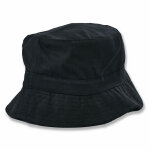 Bob noir en coton