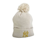Bonnet beige femme ny yankees new era
