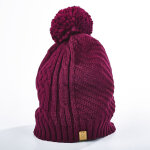 Bonnet femme isotoner violet
