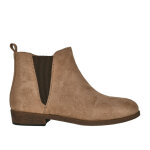 Boots chelsea plates femme beige vice versa