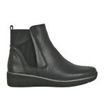 Boots confort femme noir antidrapantes scalina cuir