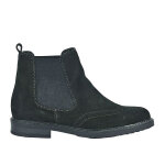Bottines chelsea femme en cuir noir agora cuir