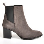 Boots femme tipo alto gris cuir