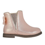 Boots fille rose avec noeud girl time