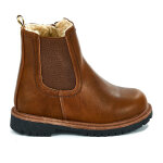 Bottines fourres garon marron style chelsea outshoes